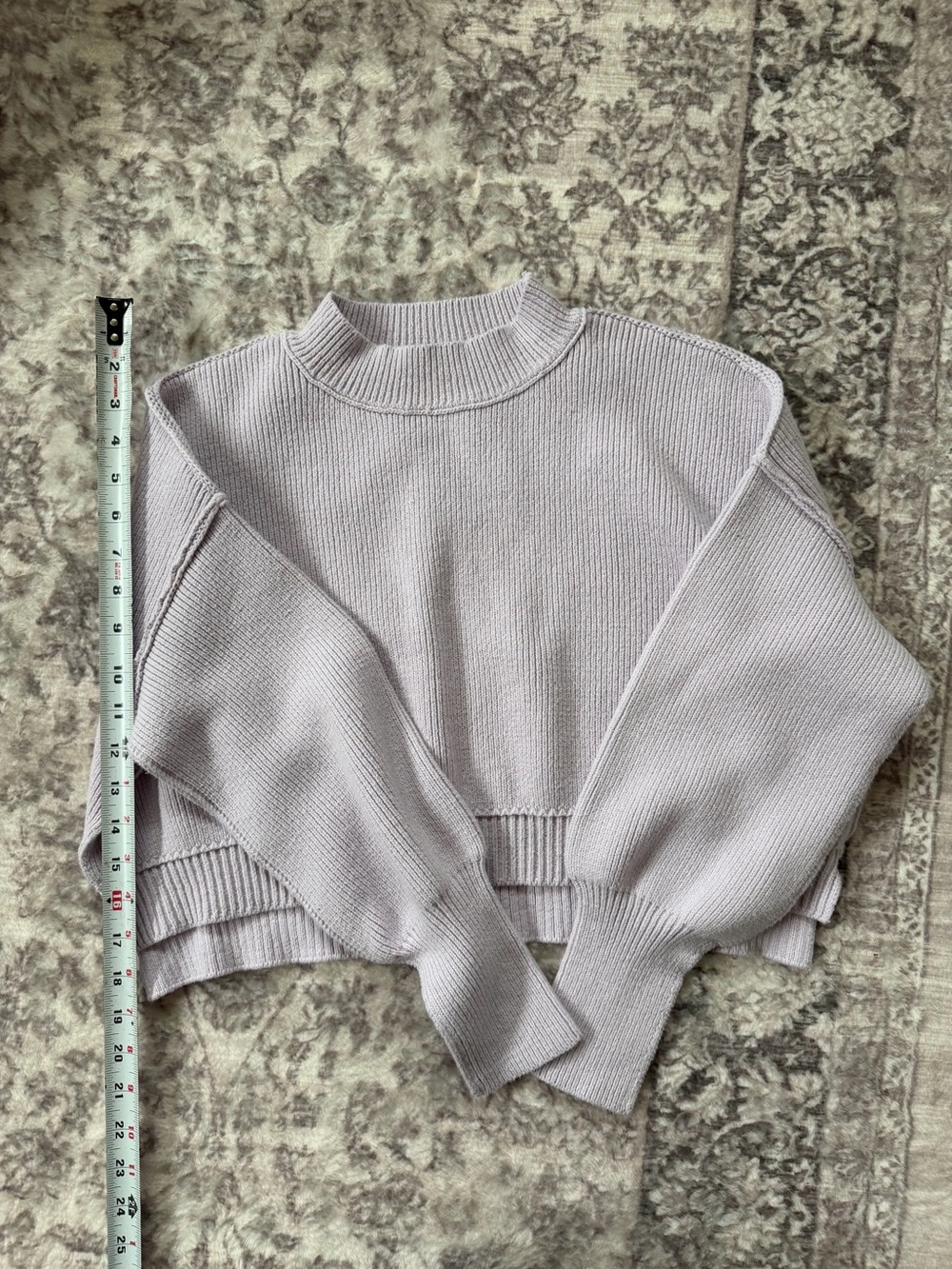 Free People Easy Street Crop in Frost Lavender size XS Women’s